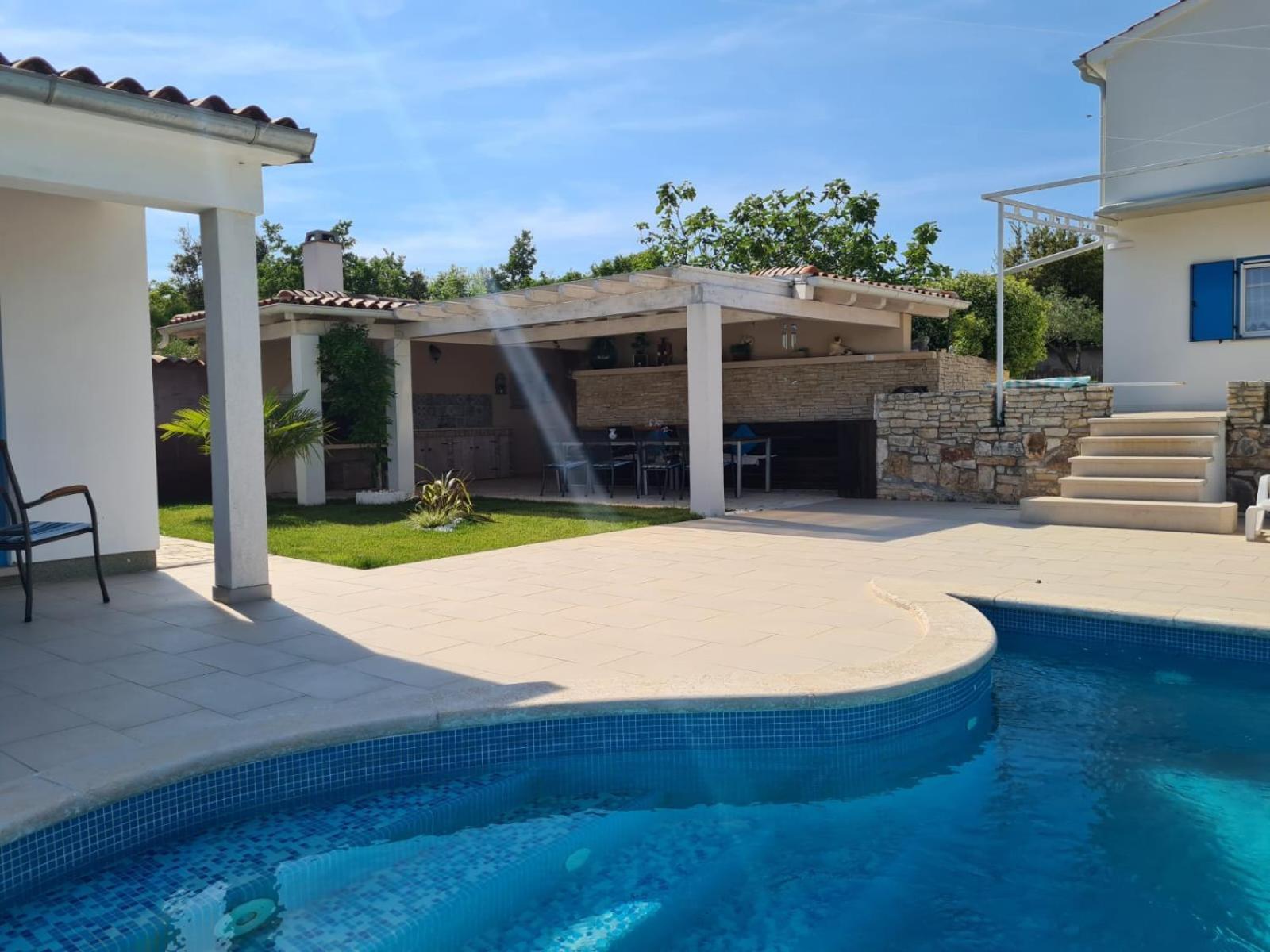 Villa Tanga Rovigno Esterno foto